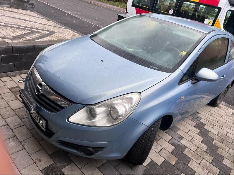 Blå Begagnad 2008 Opel Corsa Halvkombi | 4 900 kr (Superpris) - Bild 1/4