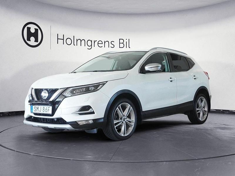 Vit Begagnad 2019 Nissan Qashqai SUV | 169 700 kr (Marknadspris) - Bild 1/4