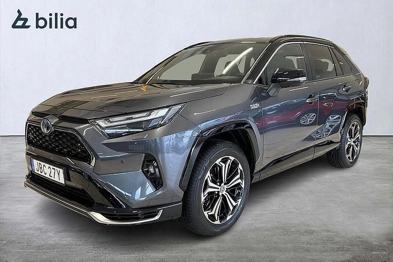 Grå Begagnad 2024 Toyota RAV4 Hybrid Premium SUV | 579 900 kr (Dyr) - Bild 1/4