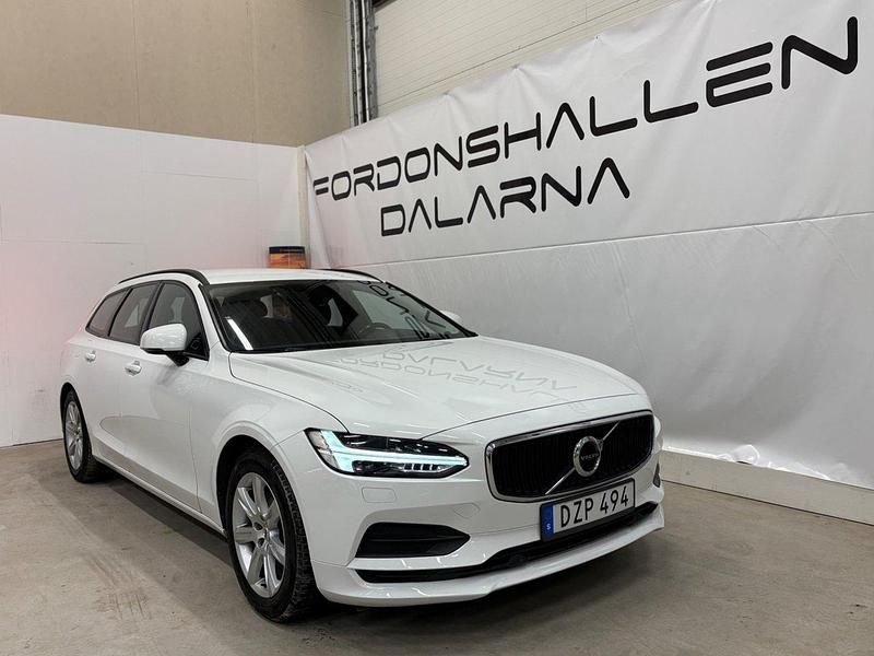 Vit Begagnad 2017 Volvo V90 Kinetic Kombi | 184 900 kr (Marknadspris) - Bild 1/4