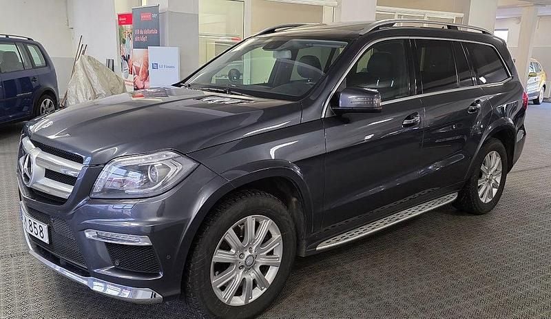 Begagnad Mercedes GL350 AMG line 258 HK (189 kW) 2014 Mörkgrå SUV