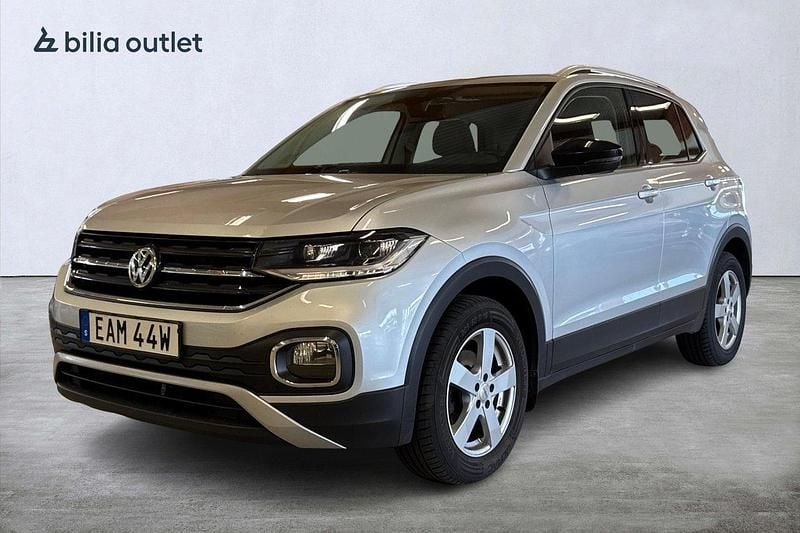 Silver Begagnad 2019 VW T-Cross GT SUV | 194 900 kr (Marknadspris) - Bild 1/3