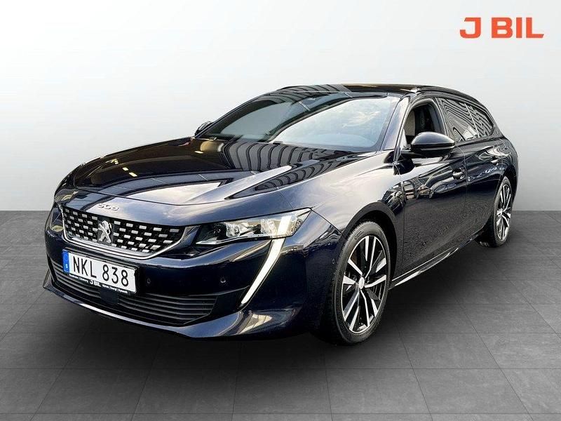Blå Begagnad 2020 Peugeot 508 GT Kombi | 259 900 kr (Lite dyr) - Bild 1/4