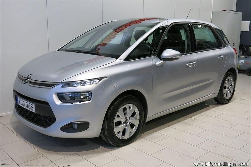 Begagnad Citroën C4 Picasso 120 HK (88 kW) 2014 Silver Minibuss