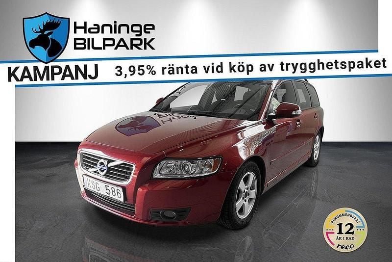 Röd Begagnad 2010 Volvo V50 Kombi | 59 900 kr (Marknadspris) - Bild 1/4
