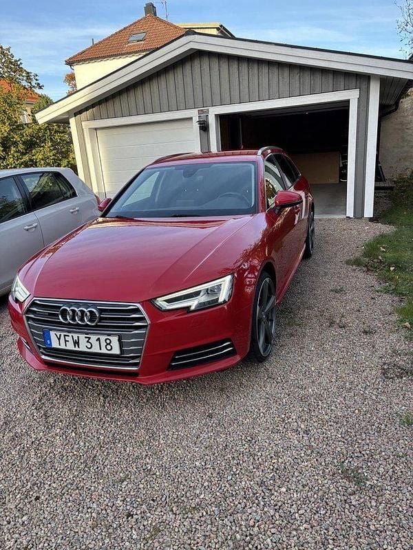 Röd Begagnad 2016 Audi A4 Proline Kombi | 150 000 kr (Marknadspris) - Bild 1/4
