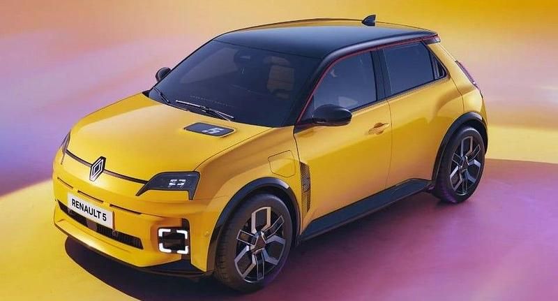 Gul Ny 2025 Renault R5 Techno Halvkombi | 399 900 kr (Marknadspris) - Bild 1/1