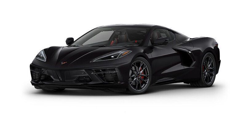Svart Ny 2024 Chevrolet Corvette Stingray SE Sportkupé | 1 470 600 kr - Bild 1/4