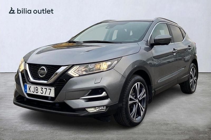 Grå Begagnad 2018 Nissan Qashqai 360º SUV | 154 900 kr (Marknadspris) - Bild 1/3