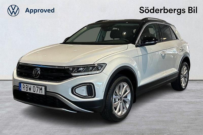 Vit Ny 2025 VW T-Roc SUV | 367 700 kr (Marknadspris) - Bild 1/4
