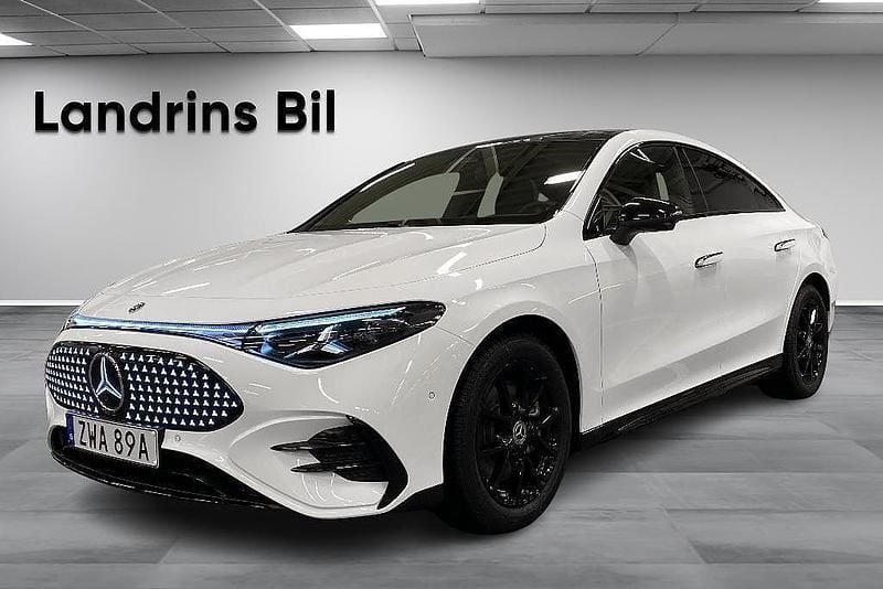 Vit Begagnad 2025 Mercedes 350 AMG Sedan | 699 000 kr - Bild 1/4