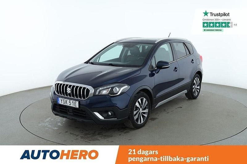 Blå Begagnad 2019 Suzuki SX4 S-Cross SUV | 170 000 kr (Marknadspris) - Bild 1/4