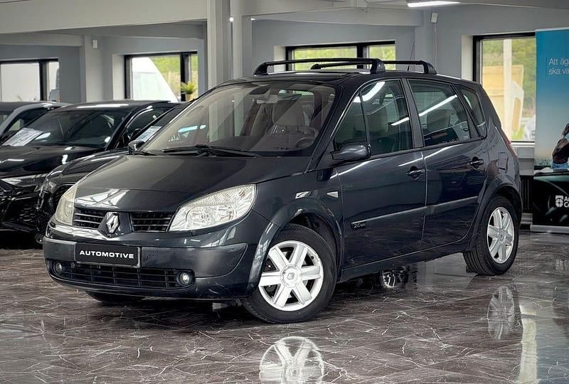Mörkgrå (grå) Begagnad 2006 Renault Scénic II Minibuss | 17 900 kr (Marknadspris) - Bild 1/4
