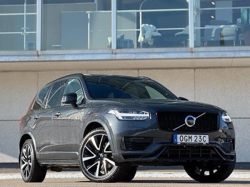 Begagnad Volvo XC90 R-Design 456 HK (335 kW) 2022 Grå SUV