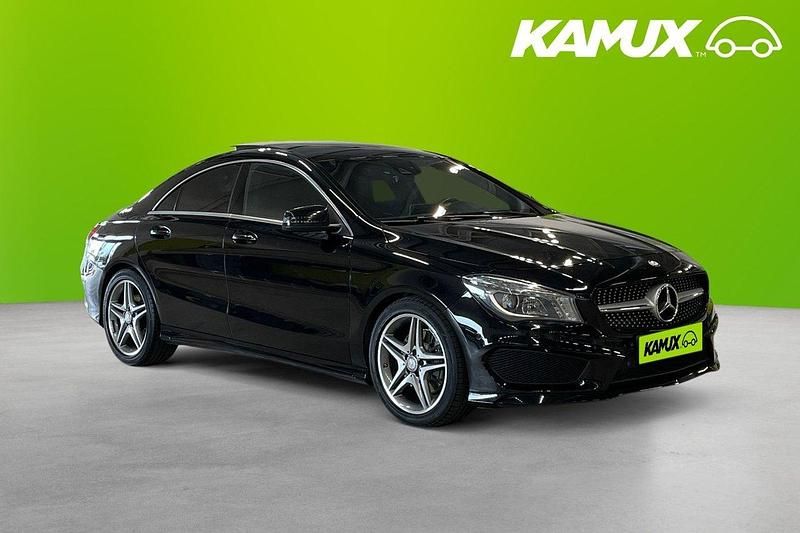 Svart Begagnad 2016 Mercedes CLA220 AMG Sedan | 174 800 kr (Marknadspris) - Bild 1/3