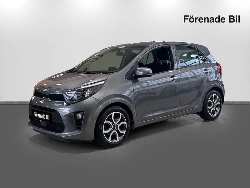 Grå Begagnad 2022 Kia Picanto Advance Halvkombi | 119 000 kr (Bra pris) - Bild 1/4