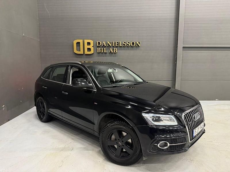 Begagnad Audi Q5 S-Line 190 HK (139 kW) 2015 Svart SUV