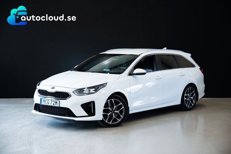 Vit Begagnad 2019 Kia Ceed GT-Line Kombi | 189 800 kr (Dyr) - Bild 1/3