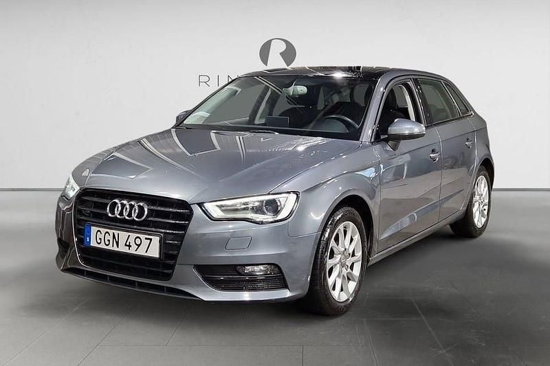 Grå Begagnad 2014 Audi A3 Kombi | 134 900 kr (Marknadspris) - Bild 1/3