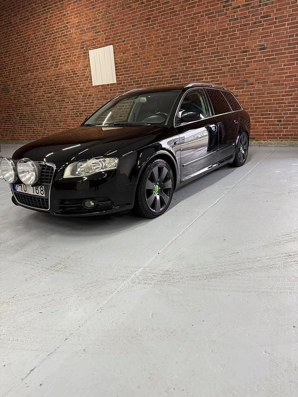 Svart Begagnad 2007 Audi A4 S-Line Kombi | 69 900 kr (Marknadspris) - Bild 1/4