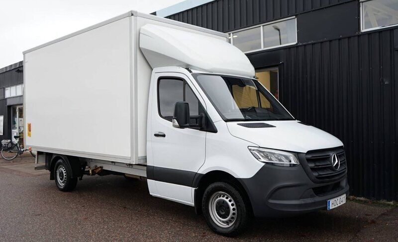 Vit Begagnad 2019 Mercedes Sprinter Van | 274 800 kr - Bild 1/4