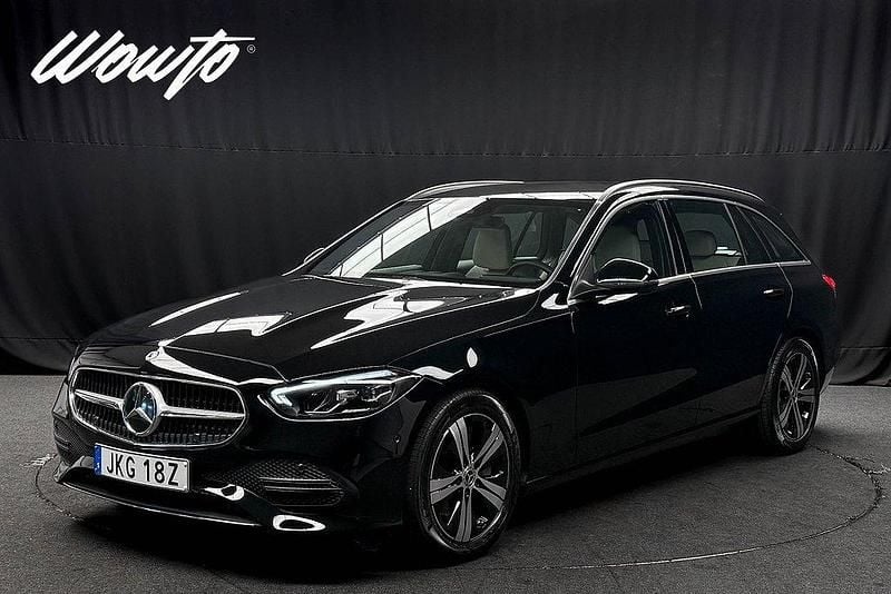 Svart Begagnad 2022 Mercedes C200 Avantgarde Kombi | 389 800 kr (Bra pris) - Bild 1/3