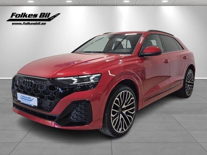 Röd Begagnad 2024 Audi Q8 S-Line SUV | 1 049 000 kr - Bild 1/4