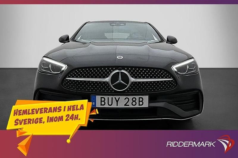 Begagnad Mercedes C300e AMG 313 HK (230 kW) 2023 Grå Sedan