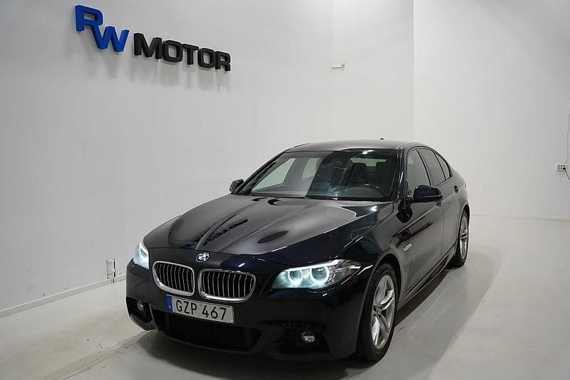 Begagnad BMW 520 M Sport 190 HK (139 kW) 2016 Svart Sedan