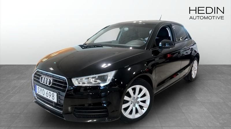 Svart (black) Begagnad 2017 Audi A1 Sportback Proline Halvkombi | 119 900 kr (Bra pris) - Bild 1/4