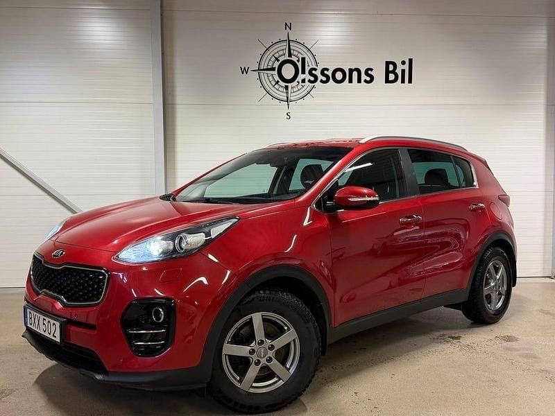Röd Begagnad 2016 Kia Sportage Advance SUV | 189 900 kr (Marknadspris) - Bild 1/4