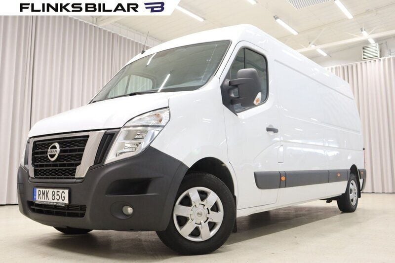 Vit Begagnad 2020 Nissan NV400 Van | 239 900 kr - Bild 1/4