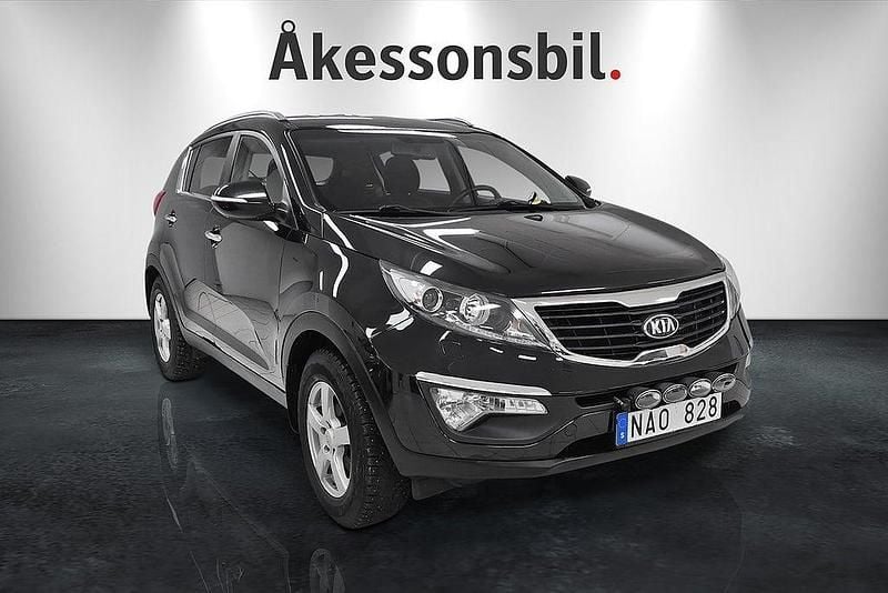 Begagnad Kia Sportage 116 HK (85 kW) 2012 Svart SUV