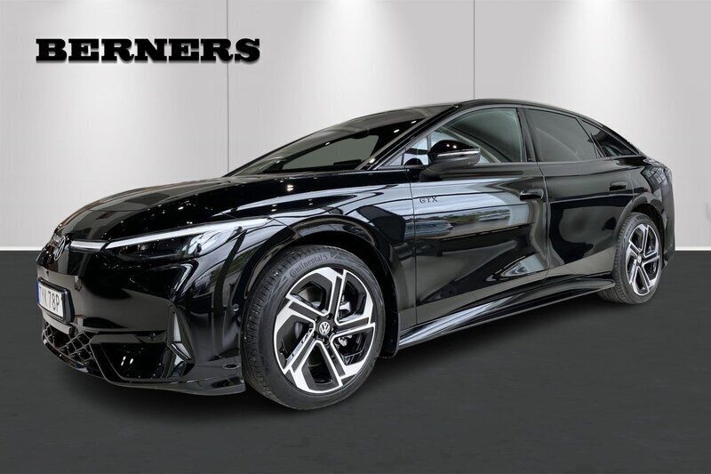Svart Ny 2025 VW ID.7 GTX Sedan | 705 500 kr (Marknadspris) - Bild 1/4