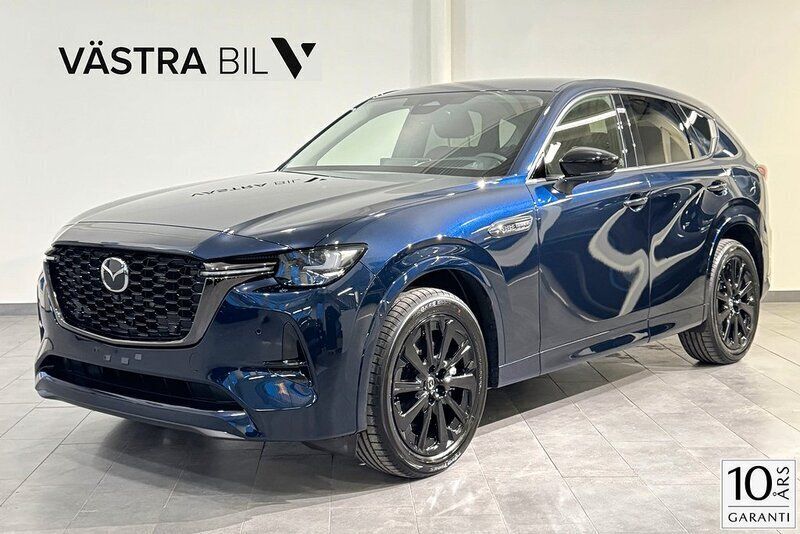 Svart Ny 2024 Mazda CX-60 Homura-Line SUV | 635 000 kr (Lite dyr) - Bild 1/4
