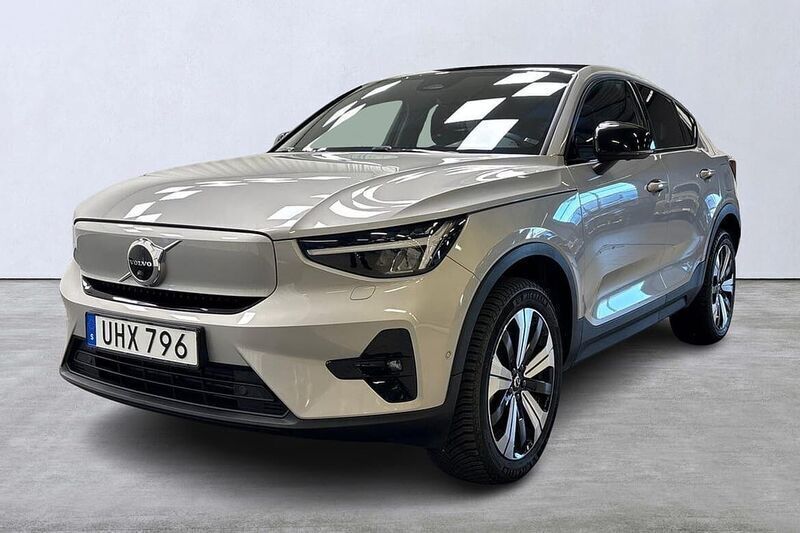 Silver Begagnad 2023 Volvo EC40 Ultimate SUV | 399 000 kr (Bra pris) - Bild 1/4