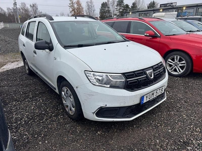 Begagnad Dacia Logan MCV 90 HK (66 kW) 2017 Vit Kombi