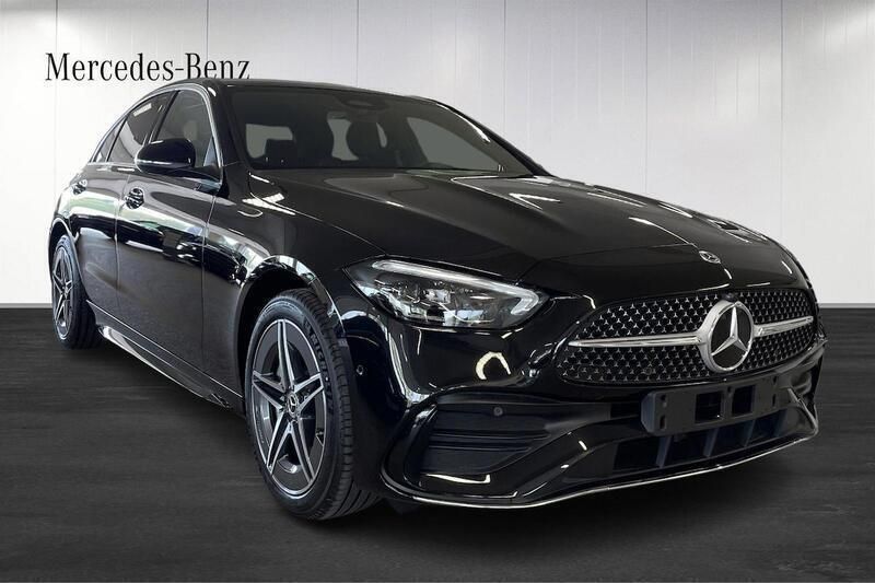 Begagnad Mercedes C300e AMG 334 HK (245 kW) 2024 Svart Sedan