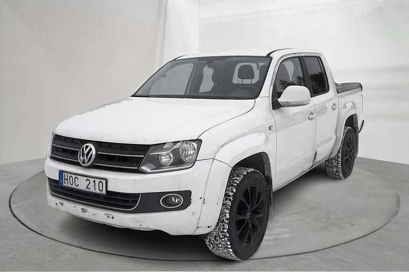 Vit Begagnad 2013 VW Amarok Pickup | 119 000 kr (Bra pris) - Bild 1/4