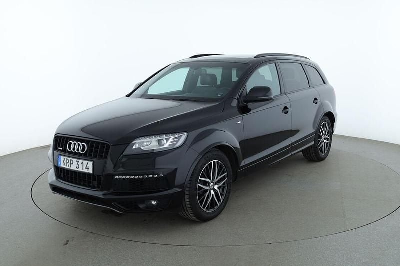 Svart Begagnad 2014 Audi Q7 SUV | 235 000 kr (Dyr) - Bild 1/3