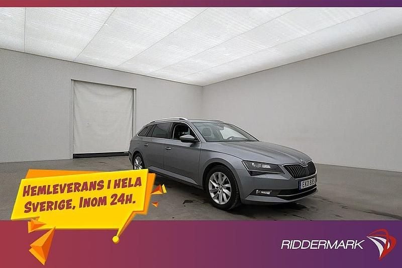 Grå Begagnad 2018 Skoda Superb Kombi | 184 800 kr (Bra pris) - Bild 1/3