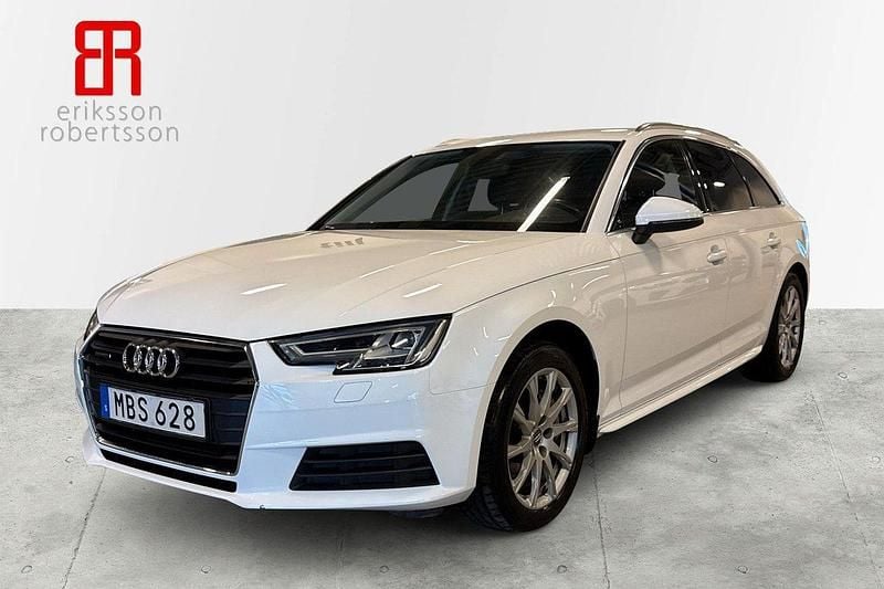 Vit Begagnad 2017 Audi A4 Kombi | 219 900 kr (Lite dyr) - Bild 1/4