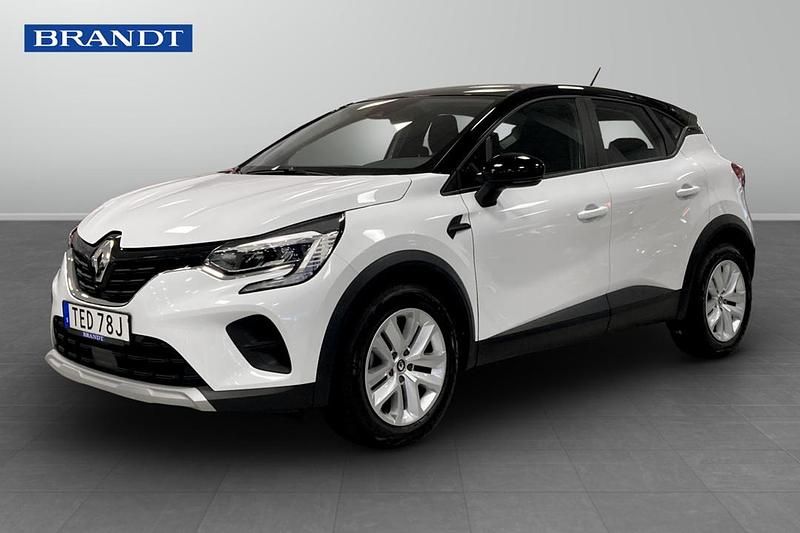 Vit Begagnad 2023 Renault Captur SUV | 169 900 kr (Marknadspris) - Bild 1/4