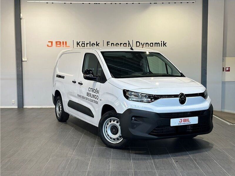 Ny Citroën Berlingo Business Class 130 HK (95 kW) 2025 Vit kaolin Minibuss