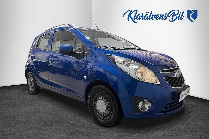 Begagnad Chevrolet Spark 68 HK (50 kW) 2012 Blå Halvkombi