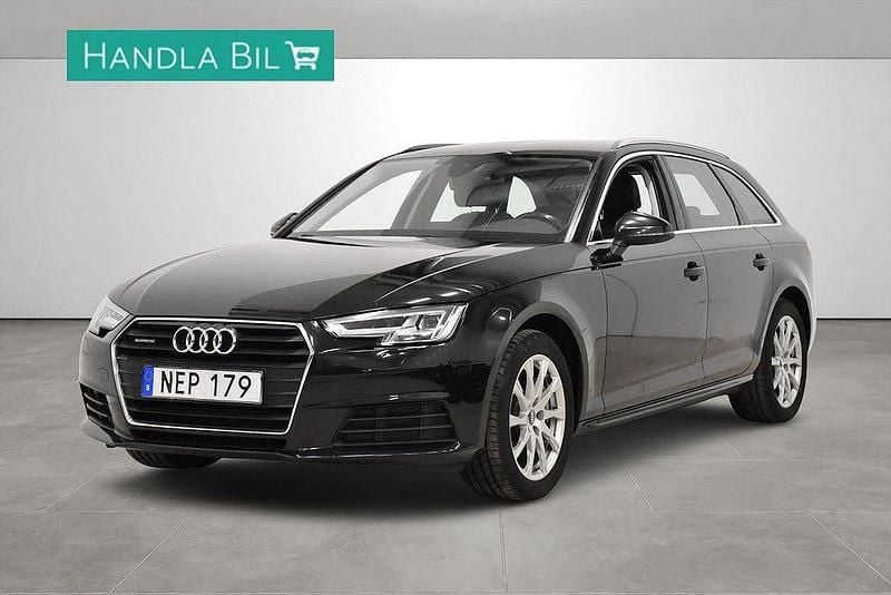 Svart Begagnad 2016 Audi A4 Proline Kombi | 197 800 kr (Marknadspris) - Bild 1/4