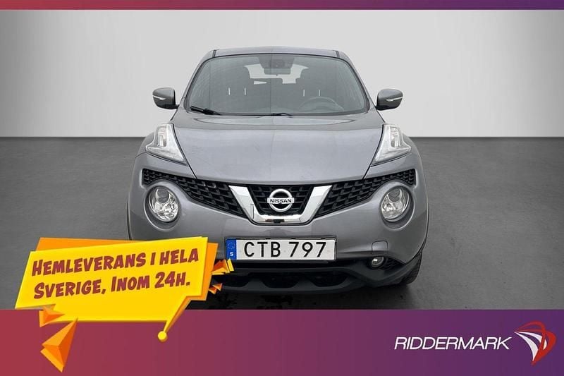 Grå Begagnad 2016 Nissan Juke N-Connecta SUV | 124 800 kr (Marknadspris) - Bild 1/3