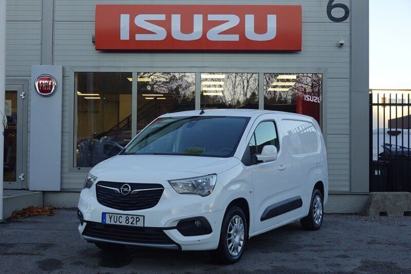 Vit Begagnad 2020 Opel Combo Minibuss | 162 375 kr (Marknadspris) - Bild 1/4