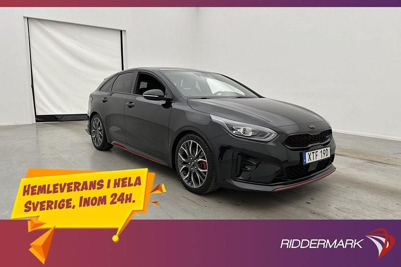 Svart Begagnad 2019 Kia Ceed GT 2 Kombi | 208 900 kr (Marknadspris) - Bild 1/3