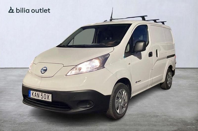 Vit Begagnad 2019 Nissan e-NV200 Van | 119 900 kr (Bra pris) - Bild 1/4